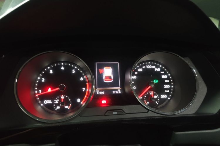 Used Volkswagen Tiguan L 2019 380TSI Automatic All-Wheel Drive Intelligent Luxury Version China V Standard Odometer Close Up