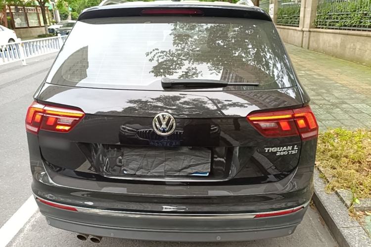 Used Volkswagen Tiguan L 2019 Revised Version 280TSI Automatic Two-Wheel Drive Panoramic Comfort Edition China VI Standard Rear