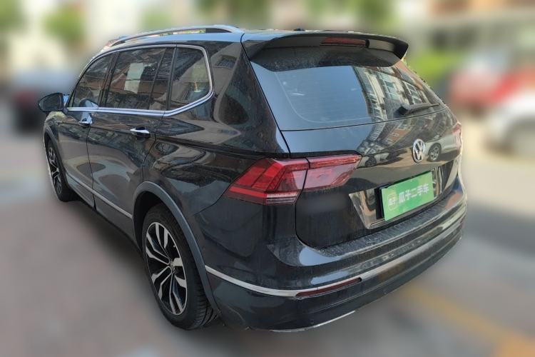 Used Volkswagen Tiguan L 2019 Restyled 330TSI Automatic Two-Wheel Drive R-Line Flagship Version China VI Standard Rear Left 45 Deg