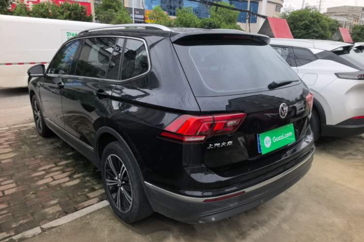 Used Volkswagen Tiguan L 2019 Updated Version 330TSI Automatic Two-Wheel Drive Panoramic Comfort Edition China VI Standard Rear Left 45 Deg