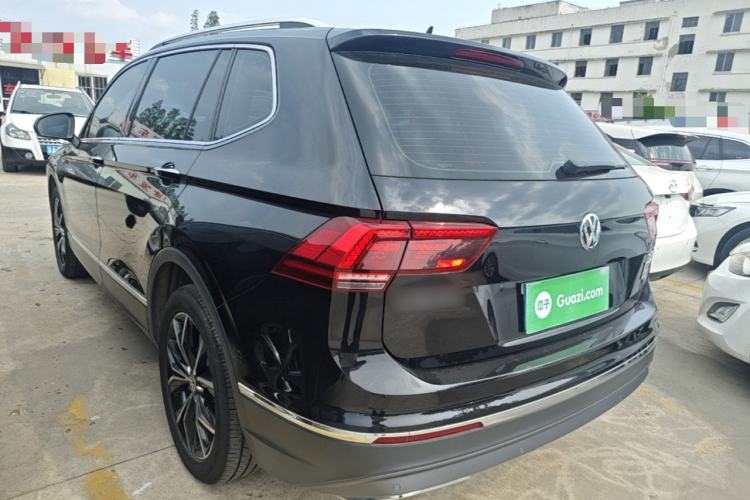 Used Volkswagen Tiguan L 2019 380TSI Automatic All-Wheel Drive Luxury Edition with 7 Seats China VI Standard Rear Left 45 Deg
