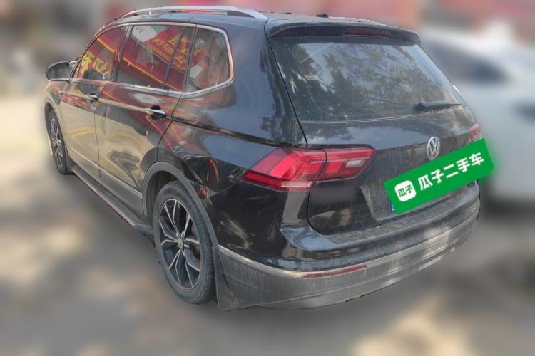 Used Volkswagen Tiguan L 2019 330TSI Automatic Two-Wheel Drive Smart Luxury Version China V Emission Standard Rear Left 45 Deg