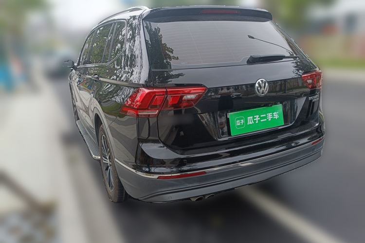 Used Volkswagen Tiguan L 2019 Updated Version 330TSI Automatic Two-Wheel Drive Panoramic Comfort Edition China VI Standard Rear Left 45 Deg