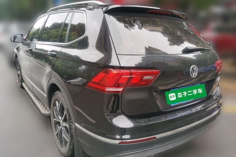 Used Volkswagen Tiguan L 2019 330TSI Automatic Two-Wheel Drive Panoramic Comfort Edition China V Standard Rear Left 45 Deg