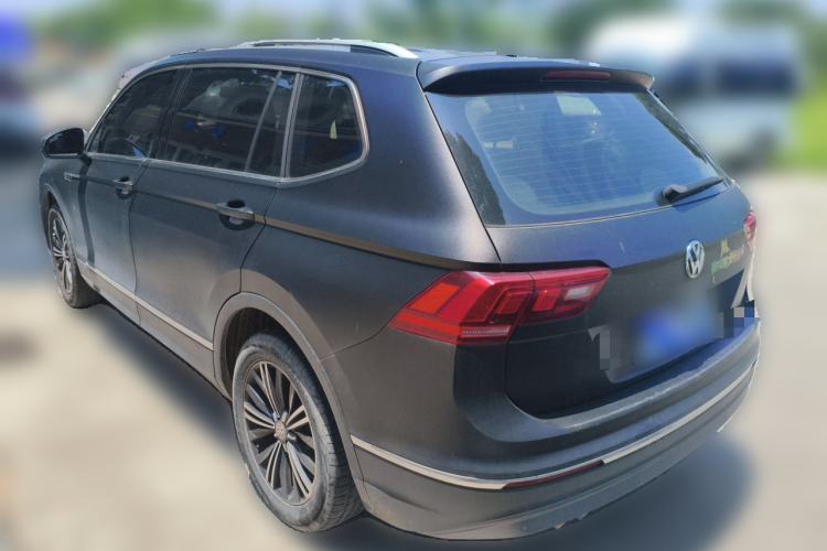 Used Volkswagen Tiguan L 2019 Updated Version 330TSI Automatic Two-Wheel Drive Panoramic Comfort Edition China VI Standard Rear Left 45 Deg