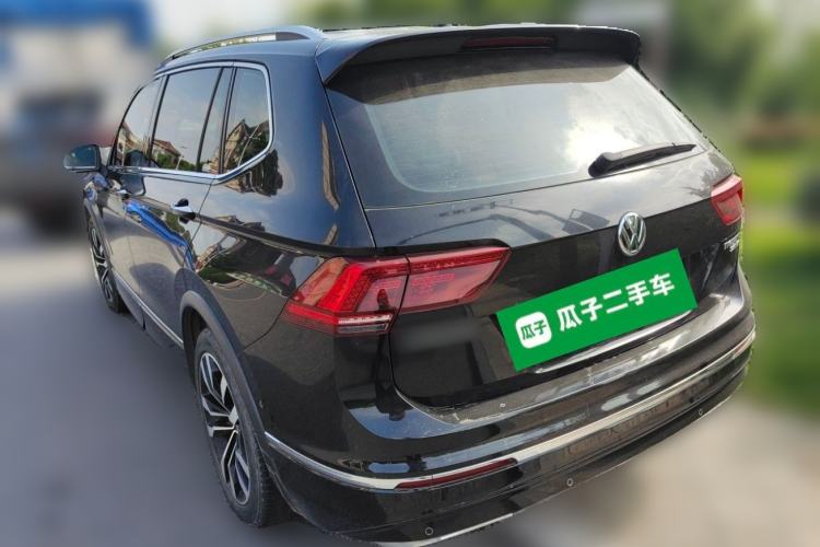 Used Volkswagen Tiguan L 2019 Restyled 330TSI Automatic Two-Wheel Drive R-Line Flagship Version China VI Standard Rear Left 45 Deg