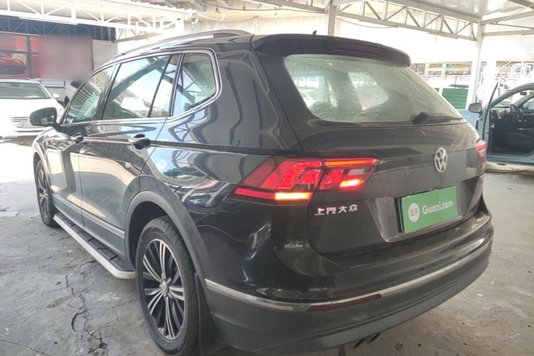 Used Volkswagen Tiguan L 2019 Updated Version 330TSI Automatic Two-Wheel Drive Panoramic Comfort Edition China VI Standard Rear Left 45 Deg