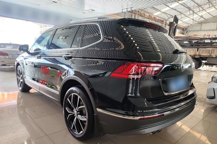 Used Volkswagen Tiguan L 2019 330TSI Automatic Two-Wheel Drive Smart Luxury Version China V Emission Standard Rear Left 45 Deg