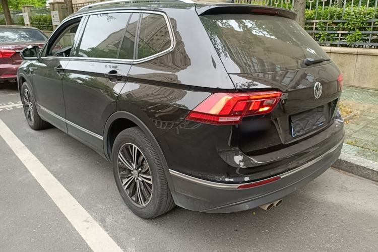 Used Volkswagen Tiguan L 2019 Revised Version 280TSI Automatic Two-Wheel Drive Panoramic Comfort Edition China VI Standard Rear Left 45 Deg