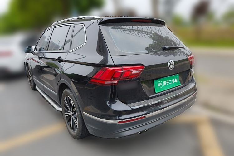 Used Volkswagen Tiguan L 2019 Revised Version 330TSI Automatic Two-Wheel Drive Panoramic Comfort Edition China V Standard Rear Left 45 Deg