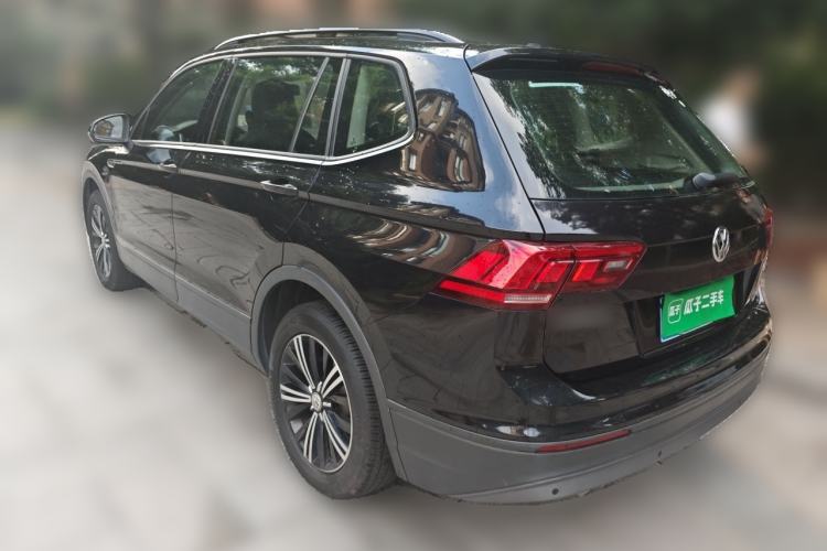 Used Volkswagen Tiguan L 2019 330TSI Automatic Two-Wheel Drive Luxury Edition China V Standard Rear Left 45 Deg