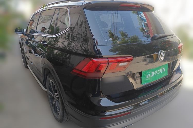 Used Volkswagen Tiguan L 2019 330TSI Automatic Two-Wheel Drive Luxury Edition China VI Standard Rear Left 45 Deg