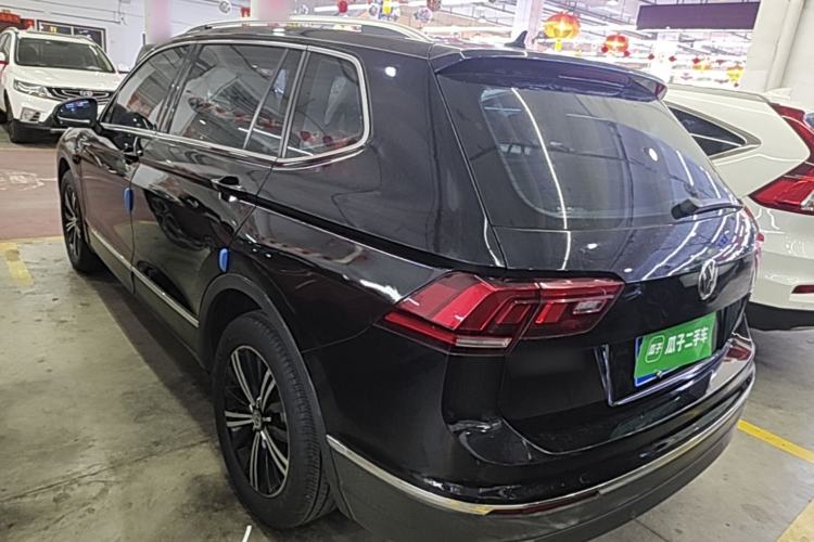 Used Volkswagen Tiguan L 2019 330TSI Automatic Two-Wheel Drive Panoramic Comfort Edition China V Standard Rear Left 45 Deg