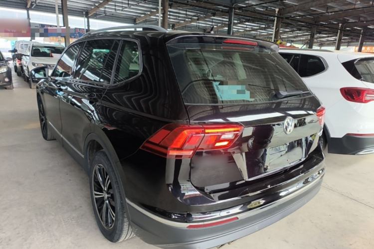 Used Volkswagen Tiguan L 2019 Updated Version 330TSI Automatic Two-Wheel Drive Panoramic Comfort Edition China VI Standard Rear Left 45 Deg