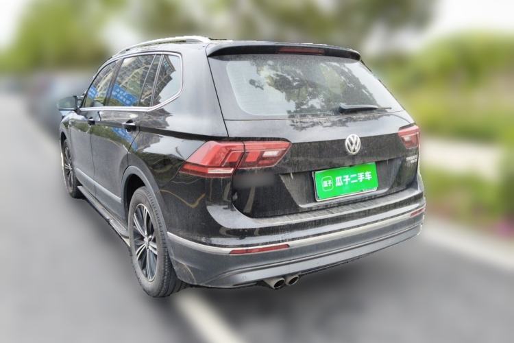 Used Volkswagen Tiguan L 2019 Updated Version 330TSI Automatic Two-Wheel Drive Panoramic Comfort Edition China VI Standard Rear Left 45 Deg