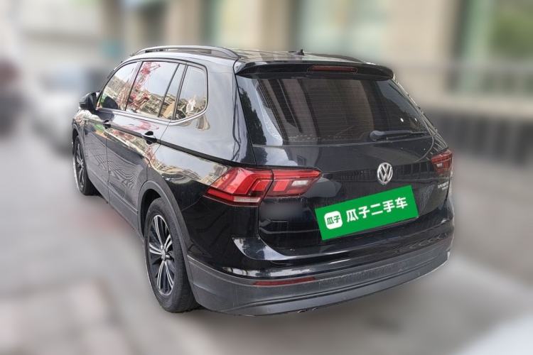 Used Volkswagen Tiguan L 2019 330TSI Automatic Two-Wheel Drive Luxury Edition China VI Standard Rear Left 45 Deg