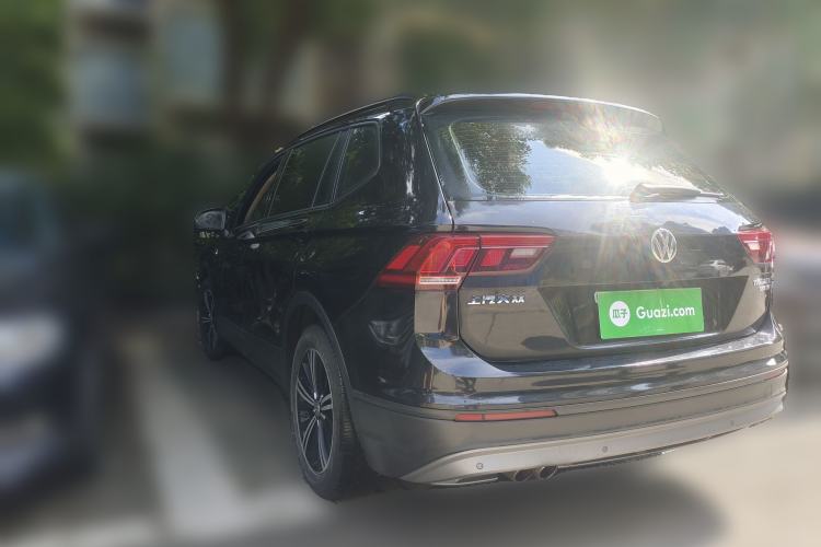 Used Volkswagen Tiguan L 2019 330TSI Automatic Two-Wheel Drive Luxury Edition China VI Standard Rear Left 45 Deg
