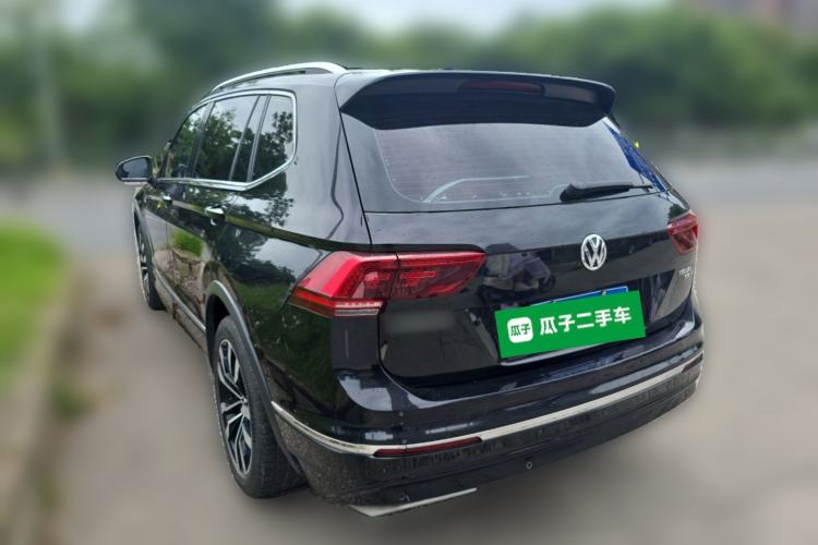 Used Volkswagen Tiguan L 2019 Restyled 330TSI Automatic Two-Wheel Drive R-Line Flagship Version China VI Standard Rear Left 45 Deg