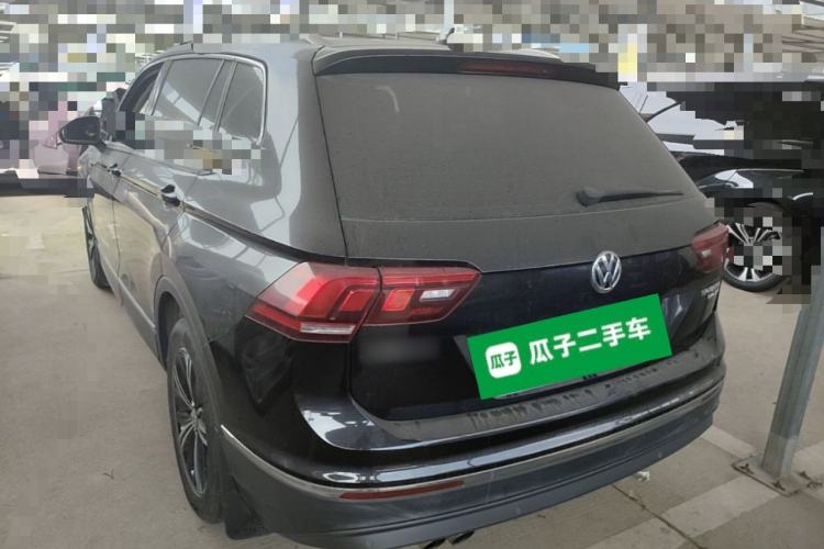 Used Volkswagen Tiguan L 2019 Updated Version 330TSI Automatic Two-Wheel Drive Panoramic Comfort Edition China VI Standard Rear Left 45 Deg