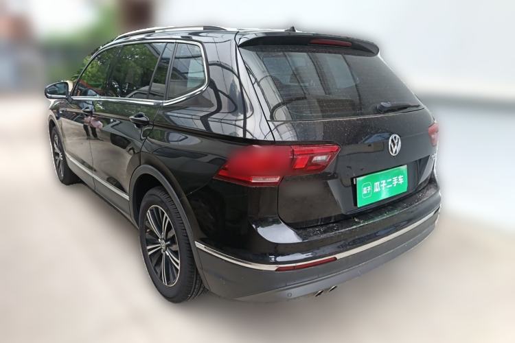 Used Volkswagen Tiguan L 2019 330TSI Automatic Two-Wheel Drive Panoramic Comfort Edition China V Standard Rear Left 45 Deg
