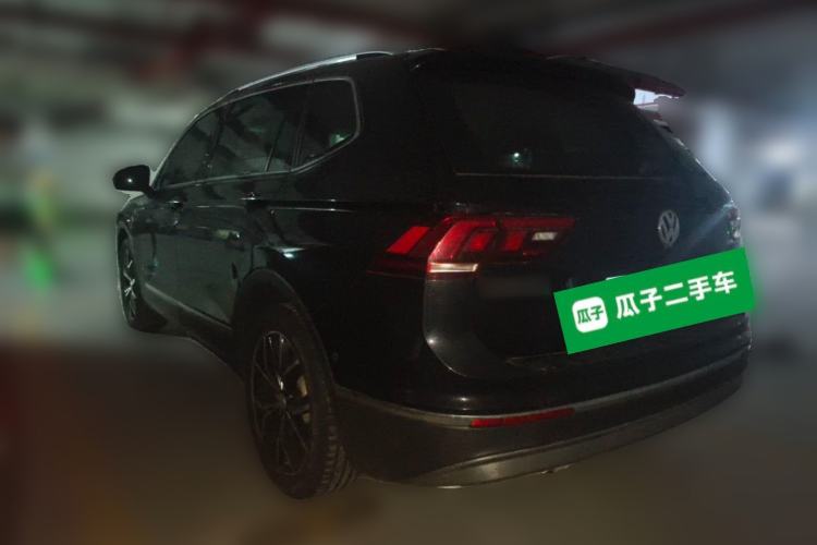 Used Volkswagen Tiguan L 2019 330TSI Automatic Two-Wheel Drive Smart Luxury Version China V Emission Standard Rear Left 45 Deg