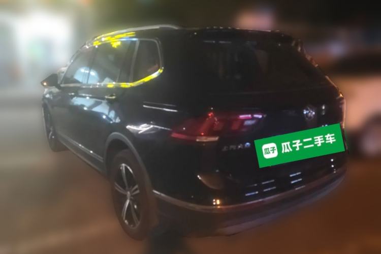Used Volkswagen Tiguan L 2019 280TSI Automatic Two-Wheel Drive Panoramic Comfort Edition China V Standard Rear Left 45 Deg