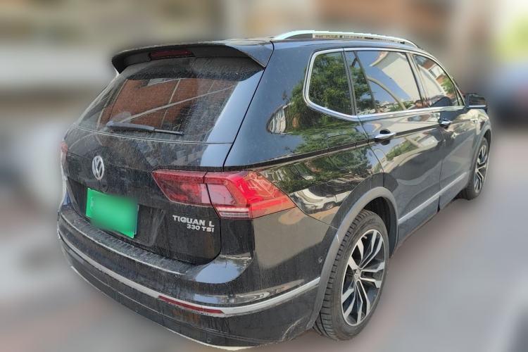 Used Volkswagen Tiguan L 2019 Restyled 330TSI Automatic Two-Wheel Drive R-Line Flagship Version China VI Standard Rear Right 45 Deg
