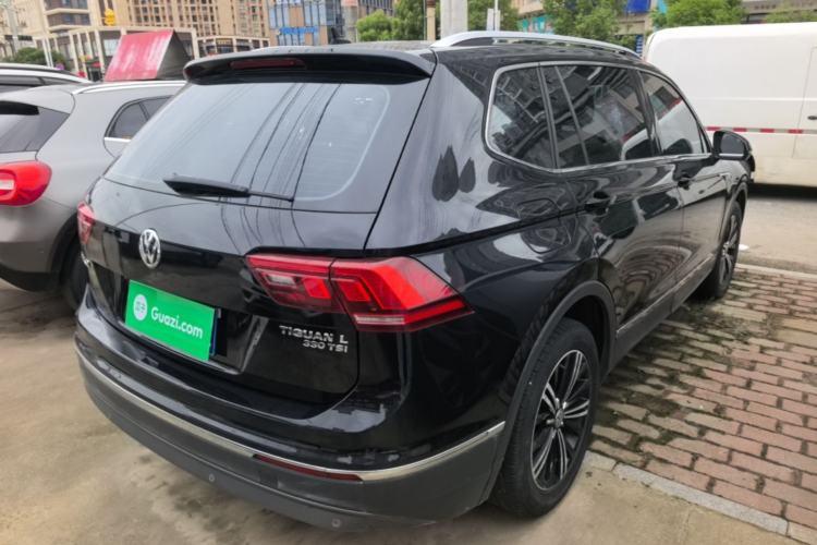 Used Volkswagen Tiguan L 2019 Updated Version 330TSI Automatic Two-Wheel Drive Panoramic Comfort Edition China VI Standard Rear Right 45 Deg
