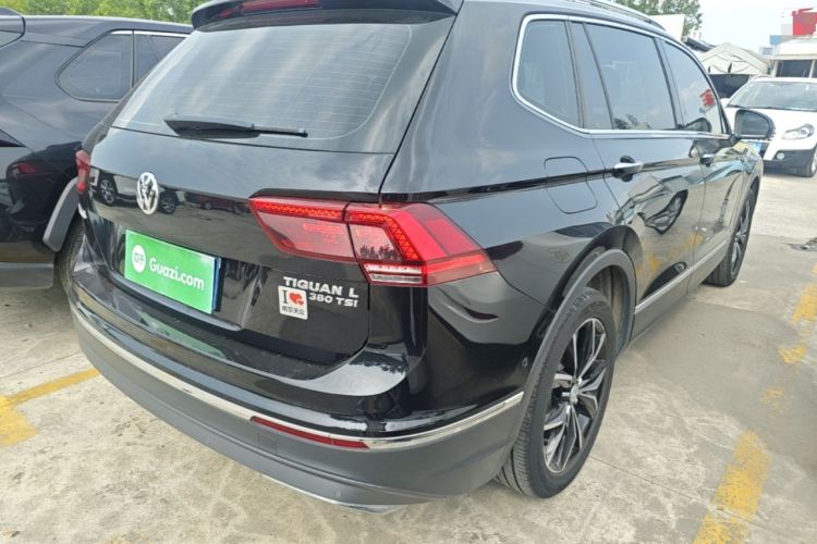 Used Volkswagen Tiguan L 2019 380TSI Automatic All-Wheel Drive Luxury Edition with 7 Seats China VI Standard Rear Right 45 Deg