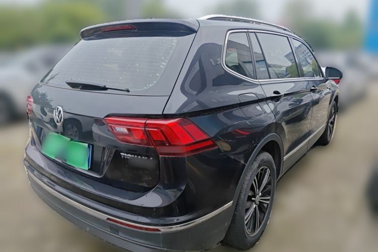 Used Volkswagen Tiguan L 2019 Updated Version 330TSI Automatic Two-Wheel Drive Panoramic Comfort Edition China VI Standard Rear Right 45 Deg