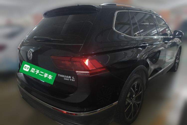 Used Volkswagen Tiguan L 2019 380TSI Automatic All-Wheel Drive Luxury Edition with 7 Seats China VI Standard Rear Right 45 Deg