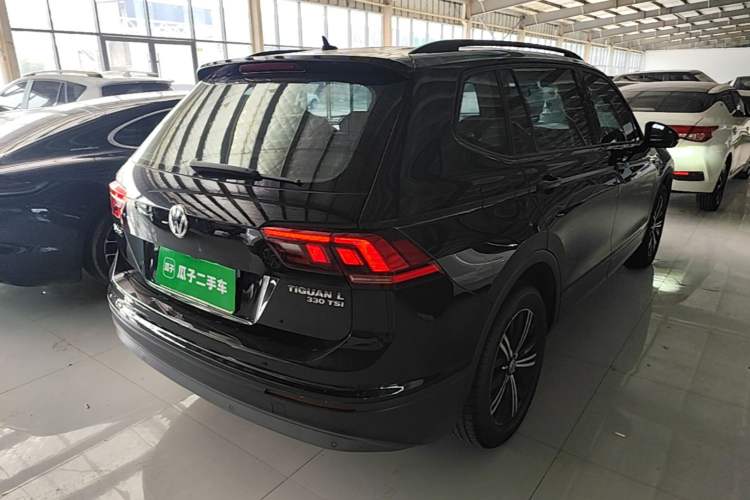 Used Volkswagen Tiguan L 2019 330TSI Automatic Two-Wheel Drive Luxury Edition China V Standard Rear Right 45 Deg