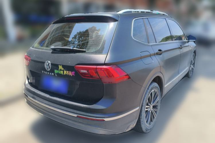 Used Volkswagen Tiguan L 2019 Updated Version 330TSI Automatic Two-Wheel Drive Panoramic Comfort Edition China VI Standard Rear Right 45 Deg