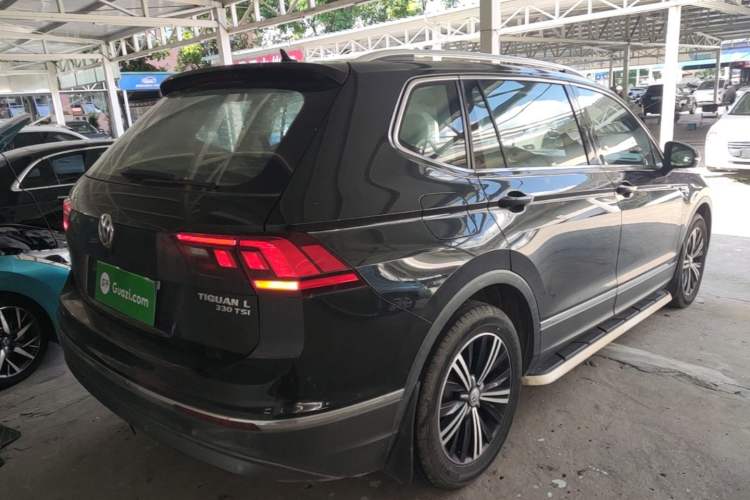 Used Volkswagen Tiguan L 2019 Updated Version 330TSI Automatic Two-Wheel Drive Panoramic Comfort Edition China VI Standard Rear Right 45 Deg