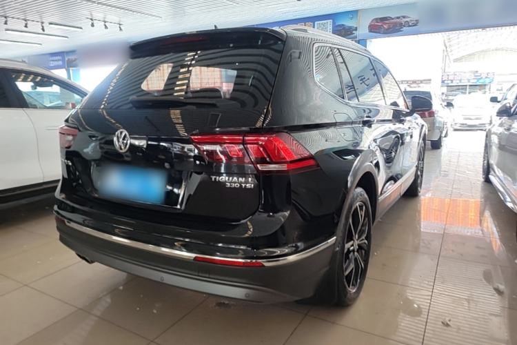 Used Volkswagen Tiguan L 2019 330TSI Automatic Two-Wheel Drive Smart Luxury Version China V Emission Standard Rear Right 45 Deg