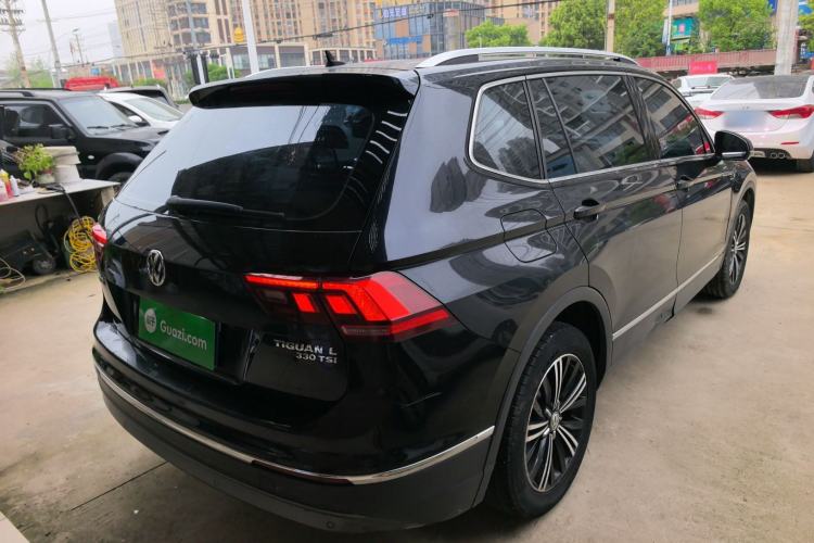 Used Volkswagen Tiguan L 2019 Updated Version 330TSI Automatic Two-Wheel Drive Panoramic Comfort Edition China VI Standard Rear Right 45 Deg
