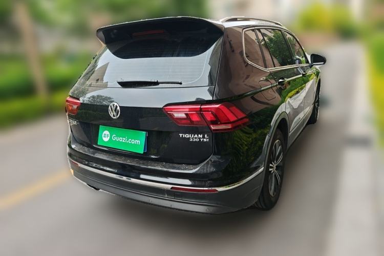 Used Volkswagen Tiguan L 2019 Updated Version 330TSI Automatic Two-Wheel Drive Panoramic Comfort Edition China VI Standard Rear Right 45 Deg