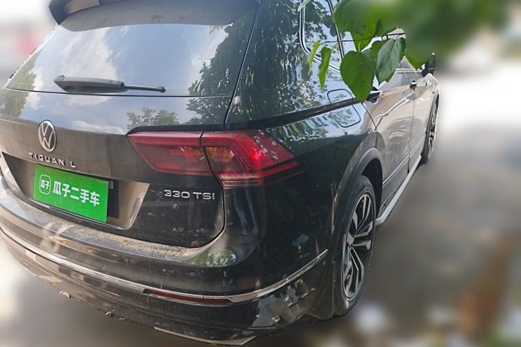 Used Volkswagen Tiguan L 2019 Revised 330TSI Automatic Two-Wheel Drive R-Line Flagship Edition China V Emission Standard Rear Right 45 Deg