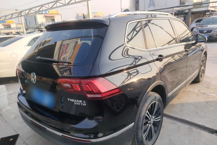 Used Volkswagen Tiguan L 2019 Updated Version 330TSI Automatic Two-Wheel Drive Panoramic Comfort Edition China VI Standard Rear Right 45 Deg