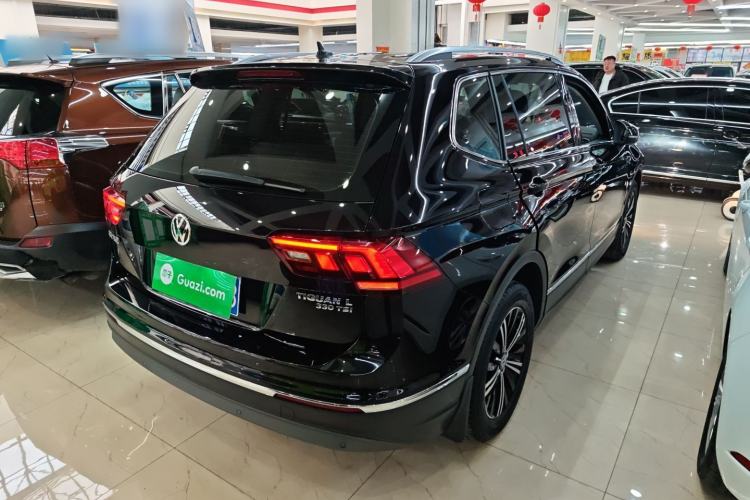 Used Volkswagen Tiguan L 2019 Updated Version 330TSI Automatic Two-Wheel Drive Panoramic Comfort Edition China VI Standard Rear Right 45 Deg