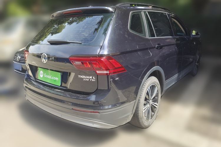 Used Volkswagen Tiguan L 2019 330TSI Automatic Two-Wheel Drive Luxury Edition China VI Standard Rear Right 45 Deg