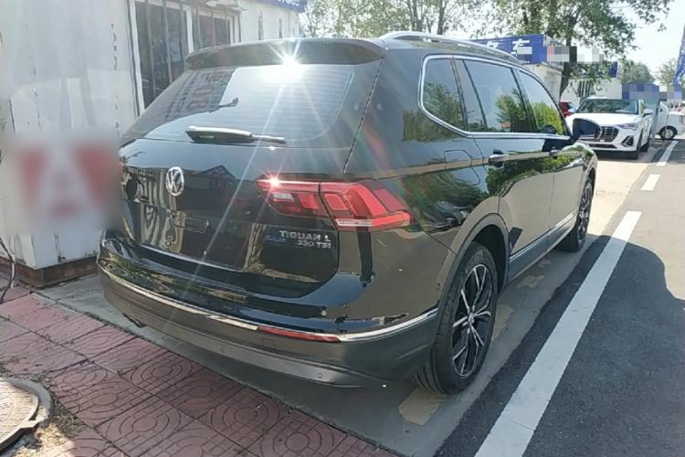 Used Volkswagen Tiguan L 2019 330TSI Automatic Two-Wheel Drive Smart Luxury Version China V Emission Standard Rear Right 45 Deg