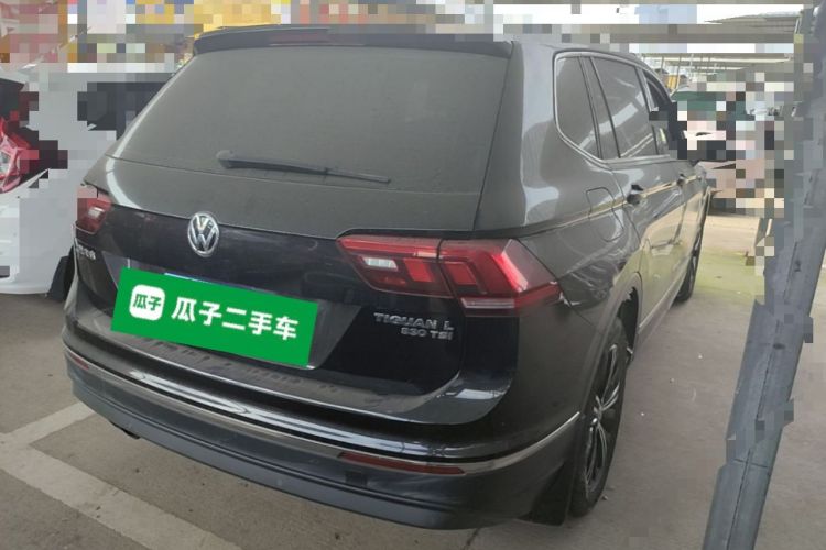 Used Volkswagen Tiguan L 2019 Updated Version 330TSI Automatic Two-Wheel Drive Panoramic Comfort Edition China VI Standard Rear Right 45 Deg