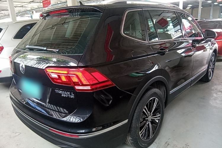 Used Volkswagen Tiguan L 2019 Updated Version 330TSI Automatic Two-Wheel Drive Panoramic Comfort Edition China VI Standard Rear Right 45 Deg