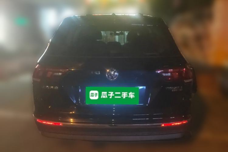 Used Volkswagen Tiguan L 2019 280TSI Automatic Two-Wheel Drive Panoramic Comfort Edition China V Standard Rear