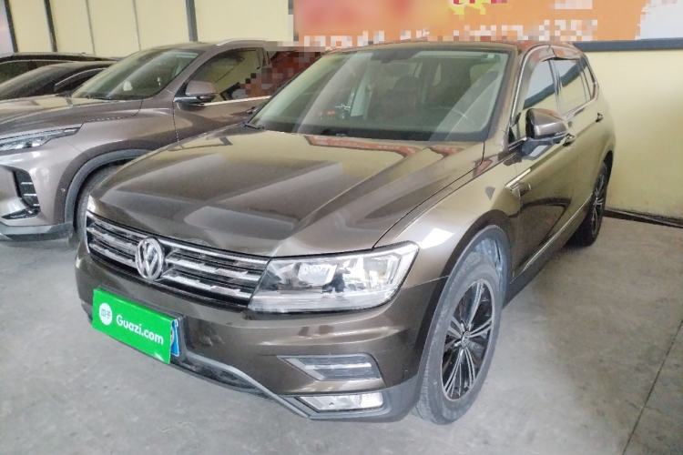 Used Volkswagen Tiguan L 2019 Updated Version 330TSI Automatic Two-Wheel Drive Panoramic Comfort Edition China VI Standard Guazi used car, China used car export, Used car for sale, Used cars, Cheapest cars for sale