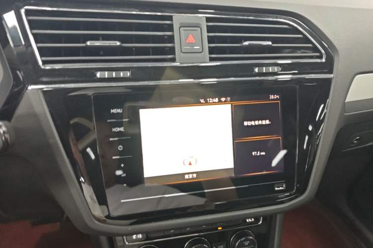 Used Volkswagen Tiguan L 2019 330TSI Automatic Two-Wheel Drive Panoramic Comfort Edition China VI Standard Audio And AC Panel