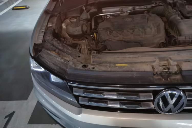 Used Volkswagen Tiguan L 2019 330TSI Automatic Two-Wheel Drive Smart Luxury Version China VI Standard Engine Bay Right