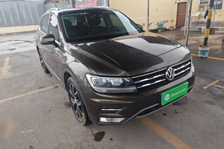 Used Volkswagen Tiguan L 2019 330TSI Automatic Two-Wheel Drive Smart Luxury Version China V Emission Standard Front Right 45 Deg