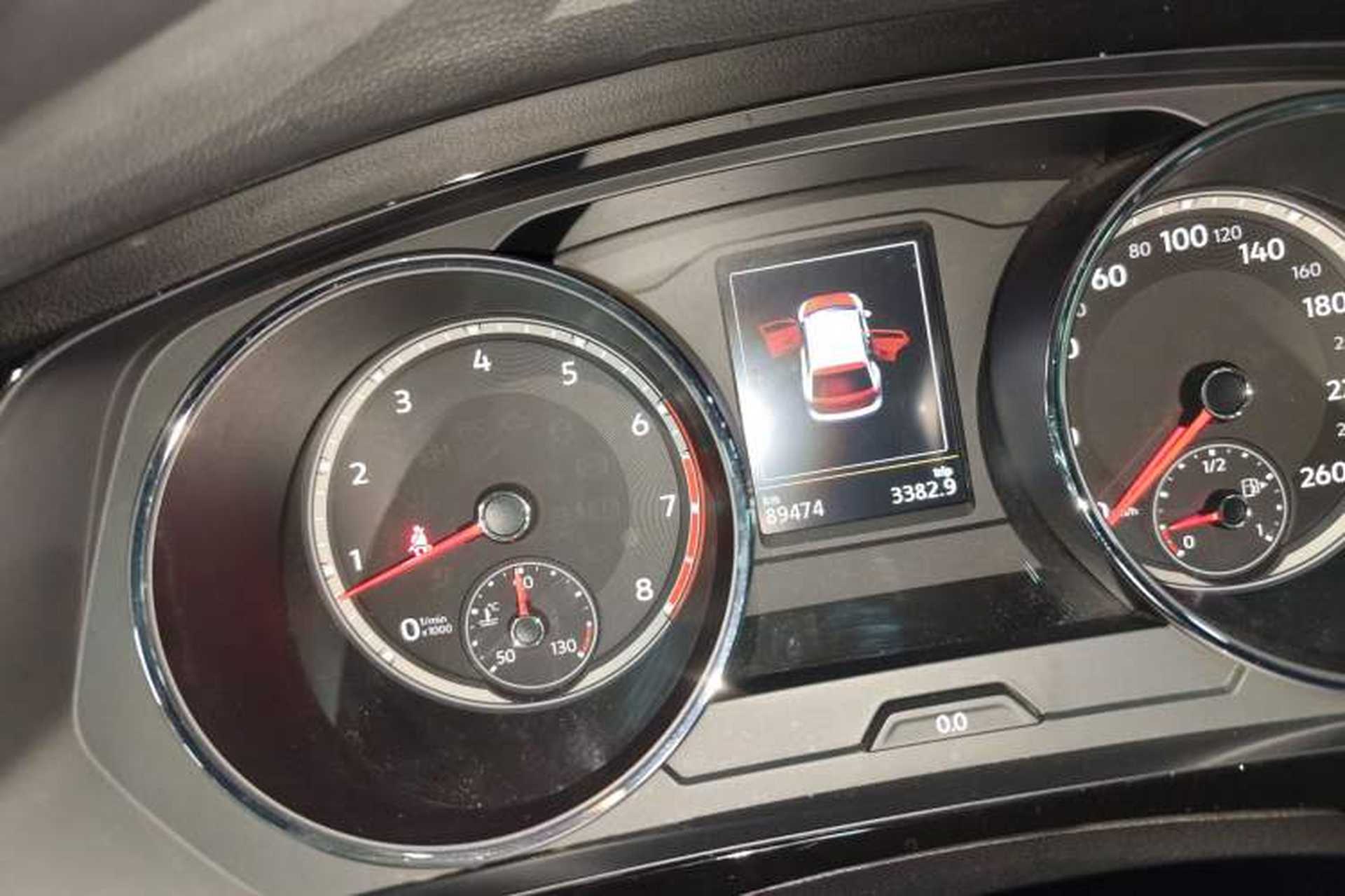 Used Volkswagen Tiguan L 2019 330TSI Automatic Two-Wheel Drive Panoramic Comfort Edition China VI Standard Instrument Cluster